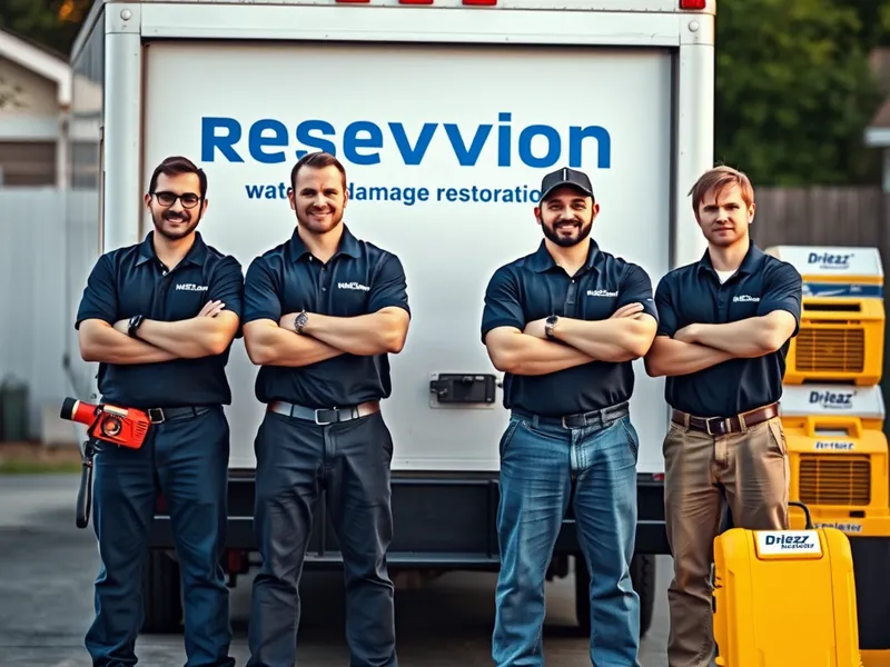 Water Damage Repair Company professional team